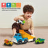 Baimiby 3 4 5 6 Set 3-4 Toddlers Toys Truck for Year Old, Toddler Car Toys Dump Truck Toys and Mixer Cement
