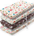 FIGEPO 4 Pack Baby Girl Changing Pad Covers Sheets Set Soft Fitted Floral