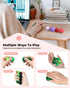 8Pcs 14+) XYOFUN Silicone Magnetic Fidget Toys, Silicone Sensory Ball, Textured Sensory Stress Relief Balls, Desk Toy