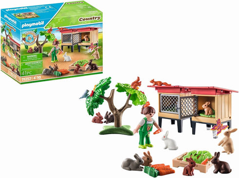Playmobil Rabbit Hutch Playset for Kids