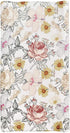 HNHUAMING Floral Crib Sheet and Changing Pad Covers