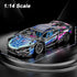 Sport Car Building Block Sets for Adults, Race Car with LED Lights Collectible 1:14 MOC Model Engineering Toy Birthday