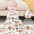 Guawubiang 1PCS 1 32 32IN Wildlife Theme Baby Bath Towels, Hooded Baby Towel for Newborns, Toddler Bath Towel for Boys