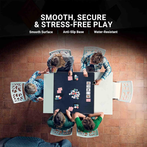 36 36 Board Game Mat for x in Tables, Mahjong Mat with Carrying Bag, Neoprene Playmat, Table Cover for Board Games