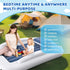 60 Inches Cozy Set Inflatable Toddler Travel Bed - Portable Toddler Bed for Travel with Safety Sides - Kids Air