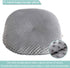 OWLOWLA Newborn Lounger Cover, Minky Removable Slipcover Fits Newborn Lounger for Baby Boy Girl (Gray)