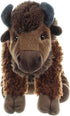 12 inches The Petting Zoo Bison Stuffed Animal, Gifts for Kids, Wild Onez Zoo Animals, Sitting Bison Plush Toy