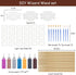 Set 24 (67-Piece) Maikoi Magic Wizard Wand Making Kit DIY Craft for Kids Adult Birthday Party Gift Make Your Own Wands