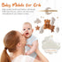 let's make Baby Mobile for Crib Bear Cloud Crib Mobile Handmade Furry Nursery Mobile Gender Neutral Crib Toy Hanging