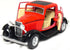 1932 3-Window 1:34 5" KiNSMART Ford Coupe Scale Red Die Cast Metal Model Toy Classic Car