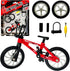Mini Finger Bike Toy – Alloy Mountain Bicycle Model with Movable Parts, Gift for Kids & Collectors, Red