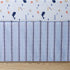 3 Set The Peanutshell Piece Nautical Patch Baby Crib Bedding Boy, Baby Blanket Quilt, Fitted Crib Sheets for Boys, Navy