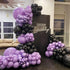 Black Balloon Garland Arch Kit - 100 Pack of 18/12/10/5 Inch Latex Balloons for Party Decorations