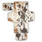 PaChyLuu Portable Baby Changing Pad - Retro Cow Print Waterproof Diaper Changing Mats