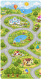 CZXW Cartoon Town Map Crib Sheets Fitted 52" x 28" Natural Cotton Soft
