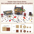Set, Set, 14+, (951 HIGH GODO Japan Street Mini Building MOC Cute Takoyaki Shop Creative Japanese Architecture