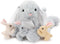 Large Bunny Stuffed Animal 24" - 4Pcs Plush Toy Gifts for Kids, Cuddly Mommy Bunny with 3 Small Bunnies