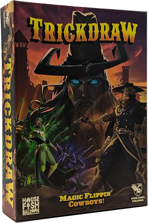 Fast Paced Card Game - TRICKDRAW with Magic Flippin' Cowboys Strategy