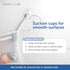 Jool Baby Bath Toy Storage Bag Mesh Holder for Kids Bathtub Toys Suctions to Wall, Machine Washable