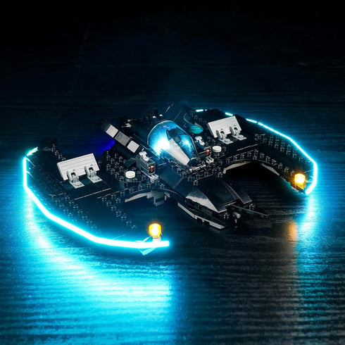 Upgraded Led Light Kit for Lego DC Batwing Building Set, Compatible with Lego 76265 (Model Not Included)