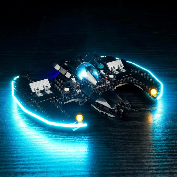 Upgraded Led Light Kit for Lego DC Batwing Building Set, Compatible with Lego 76265 (Model Not Included)