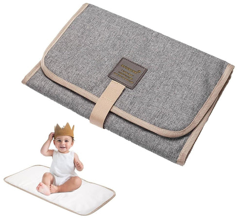 wyjbdwkzs Portable Baby Diaper Changing Pad, Foldable Travel Changing Mat with Waterproof Layers