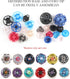 Bey Battling Top Toy Blade Set - 12 Spinning Tops, 3 Launchers, Metal Fusion Gyro Game with Portable Storage Box