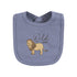 Touched by Nature Unisex Organic Cotton Baby Bibs, One Size, Classic Safari