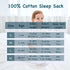 Sleep Sack 3-Pack, 100% Organic Cotton Wearable Blanket, 0.5 TOG Toddler Sleeping Bag, 2-Way Zipper