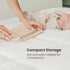32 20 inches Konssy Faux Leather Baby Changing Mat, Waterproof, Wipeable & Portable Diaper Changing Pad for Travel