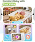 Elzeeo 2.8 2-Way Baby Monitor with Camera and Audio, Wireless Baby Monitor No WiFi with Auto Night Vision, VOX, Audio