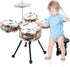 Kids Drum Set, 8 PCS Drum Set for Toddlers 1-3, Kids Jazz