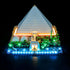 BRIKSMAX LED Lighting Kit for LEGO-21058 Great Pyramid of Giza, Compatible with Architecture Building Blocks