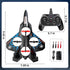 8-12, 2.4 360 8-16, MSKOLER Foam Remote Control Airplane for Kids GHz RC Plane with Colorful Lights, Flips & Stunt