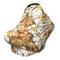Schgap Floral Car Seat Cover for Baby, Nursing Cover Breastfeeding Baby Carrier Cover