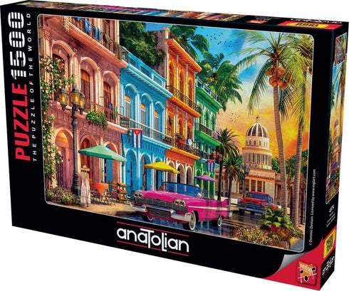 Sunset, 1500 #4574 Anatolian Puzzle - Havana Piece Jigsaw Puzzle