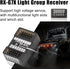 NEEBRC 7 12LED Set, 2.4GHz Channels RC Transmitter with Receiver Built-in Light Control System and Light Radio Remote