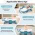 0-36 Collapsible Baby Bathtub for Newborn, Foldable Baby Bath Tub with Thermometer & Soft Floating Cushion & Drain