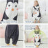 MICHLEY Toddler Sleeping Sack with Feet - Newborn Infant Sleeveless Sleeping Bag, 2-Way Zipper, Penguin, 3-5T