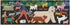 Galison Dog Walk Panoramic Puzzle, 1,000 Pieces, 39” x 14” – Landscape Dog Jigsaw Puzzle with Colorful, Whimsical Artwork – Thick, Sturdy Pieces, Challenging Family Activity