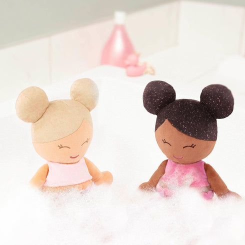 Babi 14" Baby Doll - Bath Theme with Water Toys, Deep Tone & Removable Clothes, Suitable for 2 Years and Up