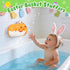 1-3 4-8, Baby Bath Toys for Kids Ages Rechargeable Dinosaur Bath Bubble Machine with Music for Toddlers, Baby Bathtub