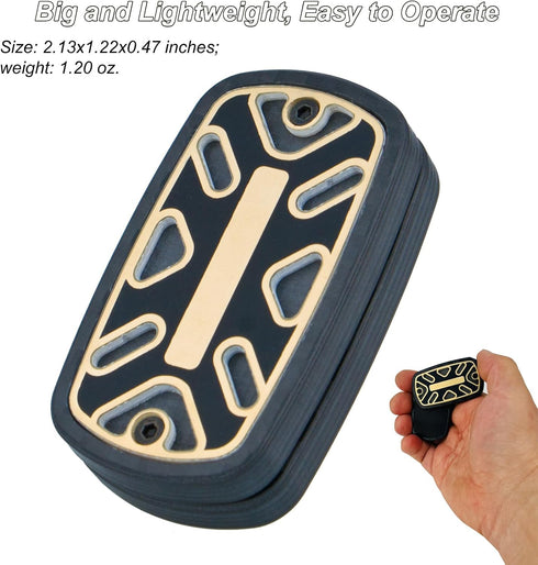 DFS-28 DjuiinoStar Silent Fidget Slider (Carbon Fiber ), Silky Smooth Operation, Robust, Big Lightweight, Strong Haptic