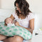 The Peanutshell Nursing Pillow & Cover - Soft Newborn Nursing Baby Girl
