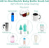 Set Electric Bottle Brush Cleaner, Rechargable Electric Baby Bottle Brush for Travel, Waterproof Electric Bottle