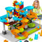 JIXIn 3in1 Marble Runs for Kids 4-8, Building Blocks Compatible with LEGO DUPLOS, 164 Pcs Classic Big Block