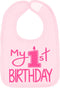 Aiden's Corner Handmade Cute Baby Boy Girl First Birthday Smash Cake Bibs - Birthday Celebration Bib