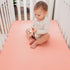 Set Soft Muslin Crib Sheet & Swaddle Blanket - Perfect for Baby