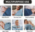 GLLQUEN BABY Muslin Swaddle Blankets, 2-Pack Neutral Receiving Blanket for Newborn Boys and Girls, Breathable Swaddle