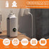 Portable Baby Bottle Warmer for Travel, Fast Heating & Precise Temp Control, Cordless Rechargeable Milk Warmer with LED